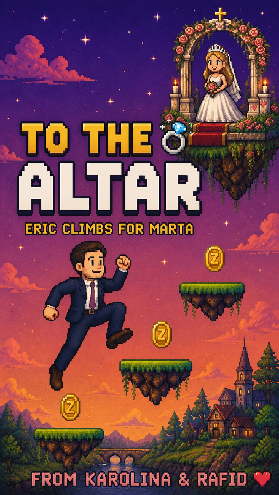 To the Altar — Eric climbs for Marta